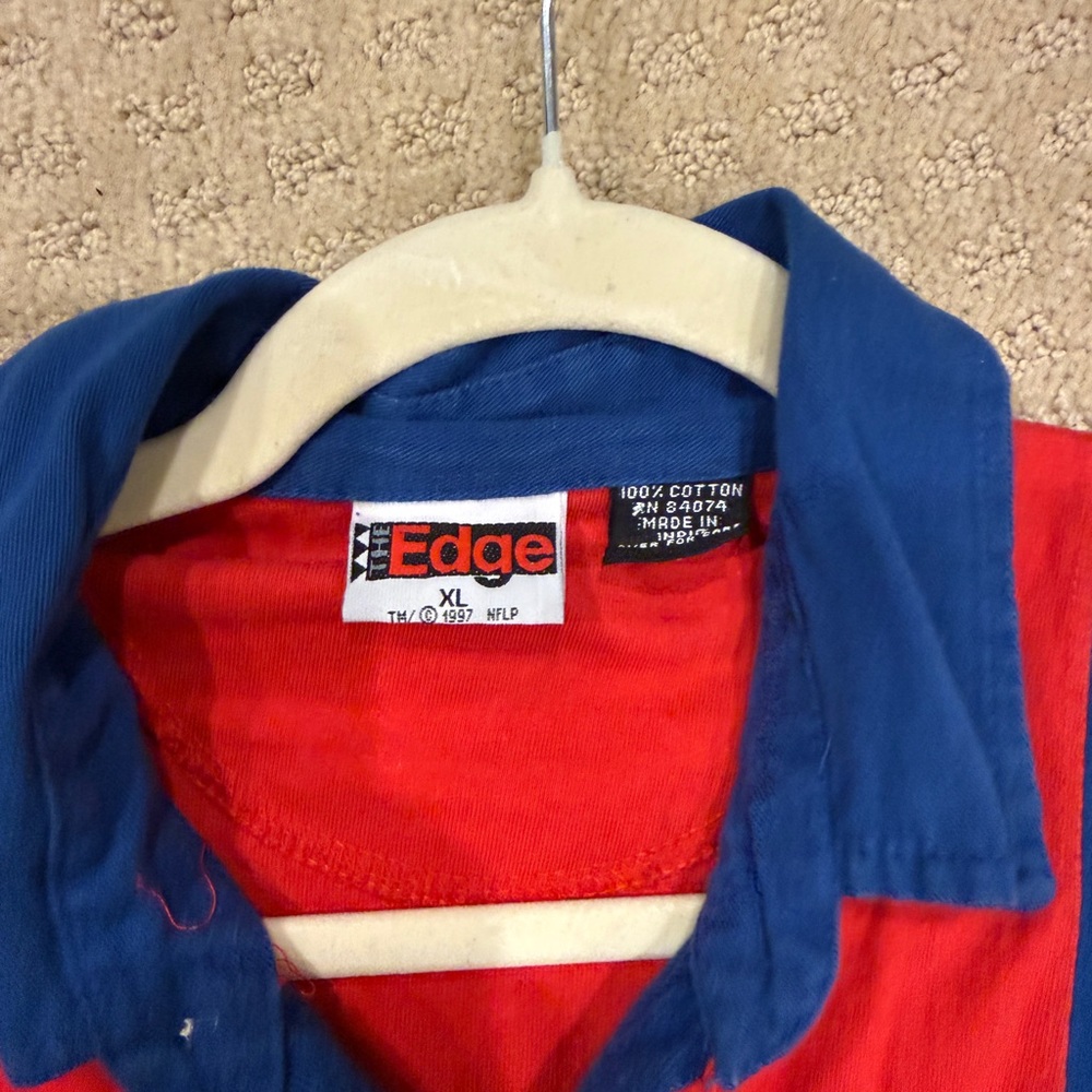 Patriots Vintage Long Sleeve Rugby Shirt - Picture 3 of 4